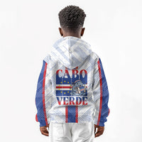Accordion Gaita Cabo Verde Kid Hoodie Cape Verdean Instrument Cute Manatee
