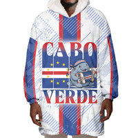 Accordion Gaita Cabo Verde Wearable Blanket Hoodie Cape Verdean Instrument Cute Manatee