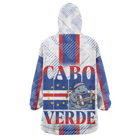 Accordion Gaita Cabo Verde Wearable Blanket Hoodie Cape Verdean Instrument Cute Manatee