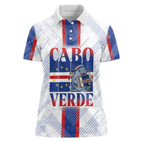 Accordion Gaita Cabo Verde Women Polo Shirt Cape Verdean Instrument Cute Manatee