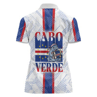 Accordion Gaita Cabo Verde Women Polo Shirt Cape Verdean Instrument Cute Manatee