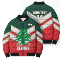 Custom Rugby Lebanon Bomber Puffer Jacket 2026 Go Cedars