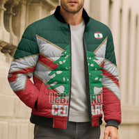 Custom Rugby Lebanon Bomber Puffer Jacket 2026 Go Cedars