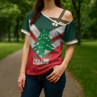 Custom Rugby Lebanon Cross Shoulder Shirt 2026 Go Cedars