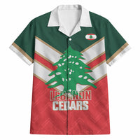 Custom Rugby Lebanon Hawaiian Shirt 2026 Go Cedars