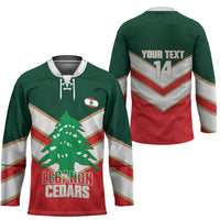 Custom Rugby Lebanon Hockey Jersey 2026 Go Cedars