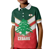 Custom Rugby Lebanon Kid Polo Shirt 2026 Go Cedars
