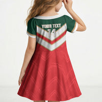 Custom Rugby Lebanon Kid Short Sleeve Dress 2026 Go Cedars