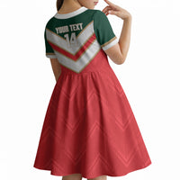 Custom Rugby Lebanon Kid Short Sleeve Dress 2026 Go Cedars