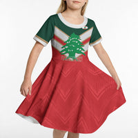 Custom Rugby Lebanon Kid Short Sleeve Dress 2026 Go Cedars