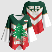 Custom Rugby Lebanon Kimono Sleeve Blouse 2026 Go Cedars