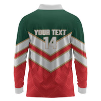 Custom Rugby Lebanon Long Sleeve Polo Shirt 2026 Go Cedars