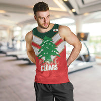Custom Rugby Lebanon Men Tank Top 2026 Go Cedars
