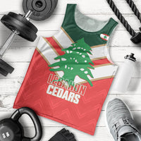 Custom Rugby Lebanon Men Tank Top 2026 Go Cedars