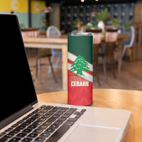 Custom Rugby Lebanon Skinny Tumbler 2026 Go Cedars