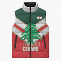 Custom Rugby Lebanon Sleeveless Puffer Jacket 2026 Go Cedars
