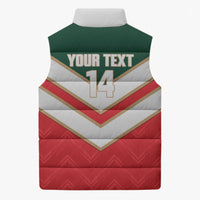 Custom Rugby Lebanon Sleeveless Puffer Jacket 2026 Go Cedars