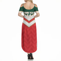 Custom Rugby Lebanon Summer Maxi Dress 2026 Go Cedars