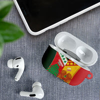 Rugby Papua New Guinea and Lebanon AirPods Case PNG Kumuls Cedars Together