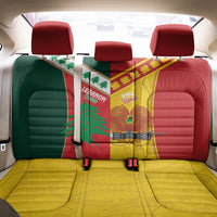 Rugby Papua New Guinea and Lebanon Back Car Seat Cover PNG Kumuls Cedars Together