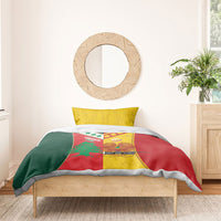 Rugby Papua New Guinea and Lebanon Bedding Set PNG Kumuls Cedars Together