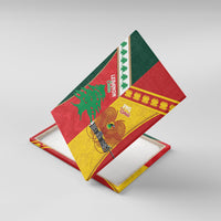 Rugby Papua New Guinea and Lebanon Canvas Wall Art PNG Kumuls Cedars Together