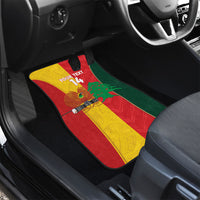 Custom Rugby Papua New Guinea and Lebanon Car Mats PNG Kumuls Cedars Together