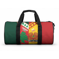 Rugby Papua New Guinea and Lebanon Duffle Bag PNG Kumuls Cedars Together