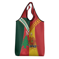 Rugby Papua New Guinea and Lebanon Grocery Bag PNG Kumuls Cedars Together