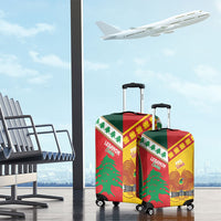 Rugby Papua New Guinea and Lebanon Luggage Cover PNG Kumuls Cedars Together