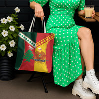 Rugby Papua New Guinea and Lebanon Tote Bag PNG Kumuls Cedars Together