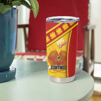 Rugby Papua New Guinea and Lebanon Tumbler Cup PNG Kumuls Cedars Together