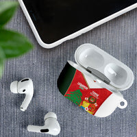 Rugby Tonga and Lebanon AirPods Case Mate Maa Tonga Cedars Together