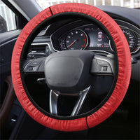 Rugby Tonga and Lebanon Steering Wheel Cover Mate Maa Tonga Cedars Together