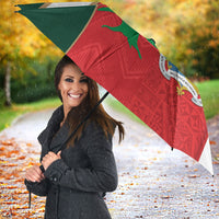 Rugby Tonga and Lebanon Umbrella Mate Maa Tonga Cedars Together