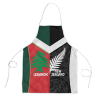 Rugby New Zealand and Lebanon Apron All Black Cedars Together