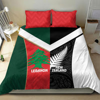 Rugby New Zealand and Lebanon Bedding Set All Black Cedars Together