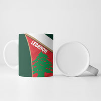 Rugby New Zealand and Lebanon Ceramic Mug All Black Cedars Together