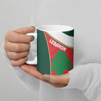 Rugby New Zealand and Lebanon Ceramic Mug All Black Cedars Together
