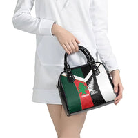Rugby New Zealand and Lebanon Shoulder Handbag All Black Cedars Together