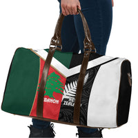 Rugby New Zealand and Lebanon Travel Bag All Black Cedars Together