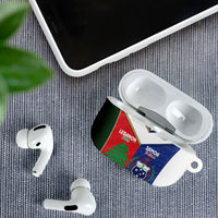 Rugby Samoa and Lebanon AirPods Case Toa Samoa Cedars Together