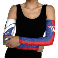 Custom Rugby Samoa and Lebanon Arm Sleeves Toa Samoa Cedars Together