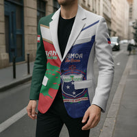Custom Rugby Samoa and Lebanon Blazer Toa Samoa Cedars Together