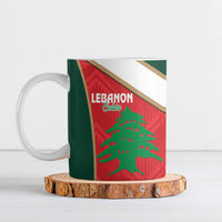 Rugby Samoa and Lebanon Ceramic Mug Toa Samoa Cedars Together