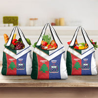 Rugby Samoa and Lebanon Grocery Bag Toa Samoa Cedars Together