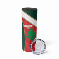 Rugby Samoa and Lebanon Skinny Tumbler Toa Samoa Cedars Together