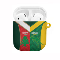 Rugby Australia and Lebanon AirPods Case Aussie Kangaroos Cedars Together