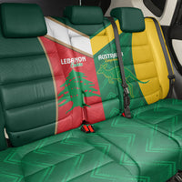 Rugby Australia and Lebanon Back Car Seat Cover Aussie Kangaroos Cedars Together