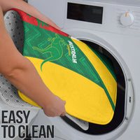 Rugby Australia and Lebanon Bathroom Set Aussie Kangaroos Cedars Together